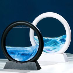 5" 3D Sandscape: Deep Sea Hourglass Quicksand Craft