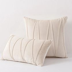 Cushion Cover Velvet - Decorative Pillows for Sofa, Living Room, Car