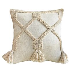 Nordic Style Boho Tassels Pillow Case - Moroccan Cotton Cover for Home Decor