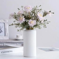 Practical Imitation Rattan Flower Vase: Reusable Centrepiece Decor
