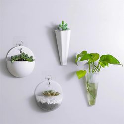 Wall Mounted Flower Pot: Creative Home Decoration & Storage Solution
