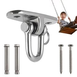 304 Stainless Steel Swing Brackets Rotating Hammock Hanging Eye Plate - Ideal for Strength Training, Boat Buckle, Hardwa