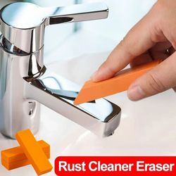 Effective Household Cleaning Tools: Limescale & Rust Remover for Bathroom & Kitchen - Rubber Eraser Brush