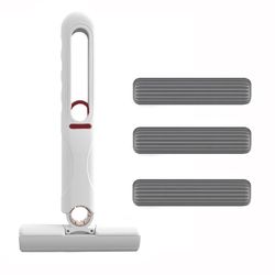Mini Squeeze Mop: Essential Cleaning Supplies for Home, Kitchen, Car, Desk, and Glass Surfaces - Household Cleaning Tool