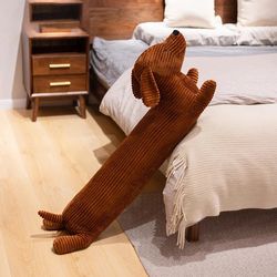 Cute British Short-legged Dachshund Dog Pillow Cushion: Perfect Sofa Decoration & New Year Gift