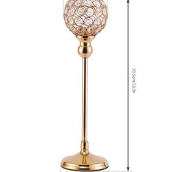 crystal candle holders: elegant table centerpieces for home decor