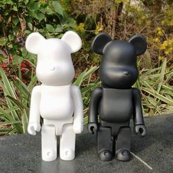 Bearbrick Action Figures Paint Toys - Violent Bear Ornaments for Home Decor