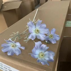 artificial gesang flower - queen cosmos silk bouquet for home decor