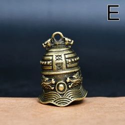 Brass Handicraft Die-casting Scripture Bell: Tibetan Bronze Home Decor