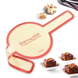 silicone baking mat: dutch oven bread, long handles sling, non-stick