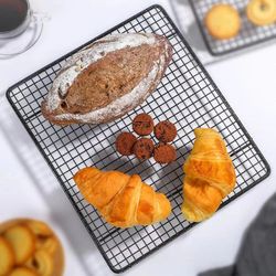 Stainless Steel Wire Grid Cooling Tray for Kitchen Baking, Pizza, Bread, Barbecue, Cookies, Biscuits