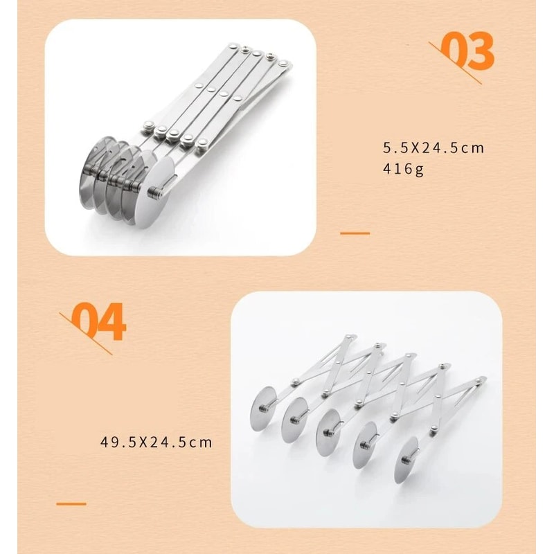Stainless Steel Baking Pan Tool for Pizza, Pastry, Dough: Cu | Inspire ...