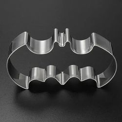 stainless steel halloween fondant cookies cutter mold - bat man vampire