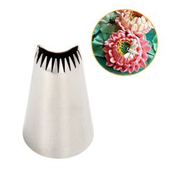 Lotus Flower Petals Piping Nozzle for Cake Decoration