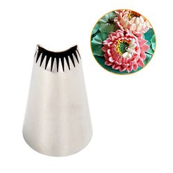 lotus flower petals piping nozzle for cake decoration