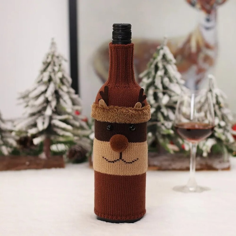 qq14Christmas-Decorations-Knitting-Wool-Belt-Elderly-Wine-Bottle-Set-Table-Decor-Kitchen-Decoration.jpg