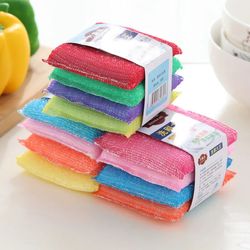 double-sided dishwashing sponges for kitchen cleaning - 24/16/8/4/1pc pot dish wash brushes