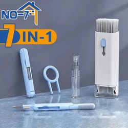 7-in-1 household cleaning kit: keyboard, earphone, screen cleaner brush & more