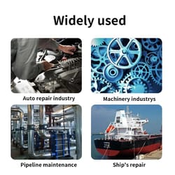 adjustable telescoping car inspection mirror with light and flexible head