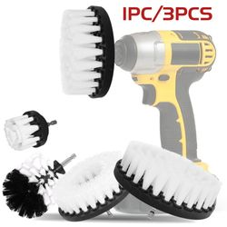 electric drill cleaning brushes: carpet, glass, car tires, bathroom kit