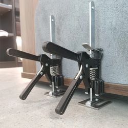 Efficient Door Panel Drywall Lifter & Height Adjuster - Elevator Tools for Labor-Saving Arm Jack and Cabinet Board