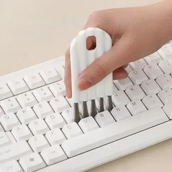 Household Cleaning Brush for Keyboards, Gaps, and Cups - Small Decontamination Tool