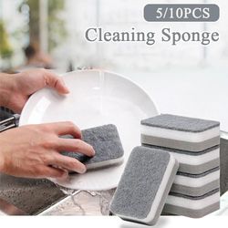 10/20pcs Double-Sided Dishwashing Sponge | Durable Absorbent Kitchen Cleaning Tool Set