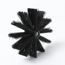 top-quality chimney brush accessories: 100/150/200mm brush head, 400/570mm pole, hexagonal rod - essential cleaning tool