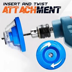 drill dust cover: effective impact hammer dust collector and power tool accessory for clean drilling - shop now!