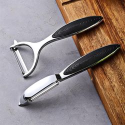 Stainless Steel Peeler: Versatile Kitchen Gadget for Vegetables & Fruits