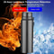 Stainless Steel Thermal Water Bottle Large Capacity Vacuum Flask for Hot Cold Drinks Portable Ins