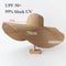 Women Summer UV Protection Beach Straw Hat Oversized Wide Brim Foldable Sun Hat for Travel Outdoor