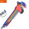 Professional Hex Key Set Durable Allen Wrench Kit for Bicycle Repair Furniture Assembly Mechanic