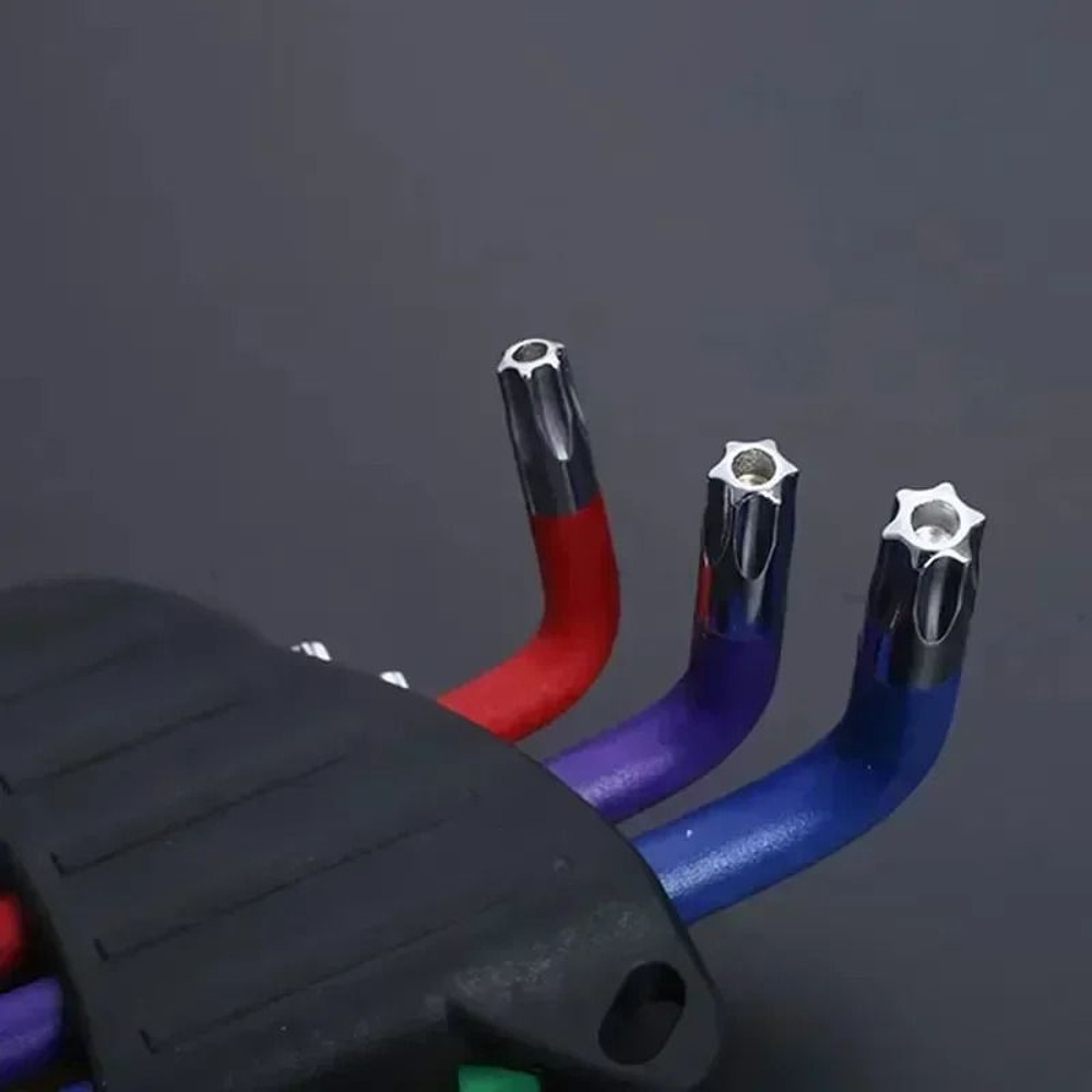 Professional Hex Key Set Durable Allen Wrench Kit for Bicycle Repair Furniture Assembly  Mechanic