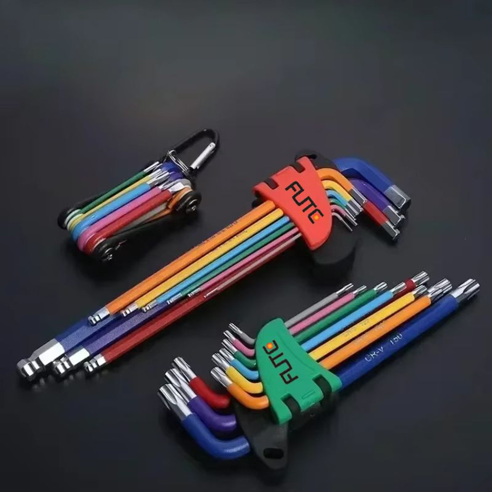 Professional Hex Key Set Durable Allen Wrench Kit for Bicycle Repair Furniture Assembly  Mechanic