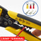 Multifunctional Crimping Pliers Automatic Wire Stripper Cable Cutter Terminal Hand Tool For Profes