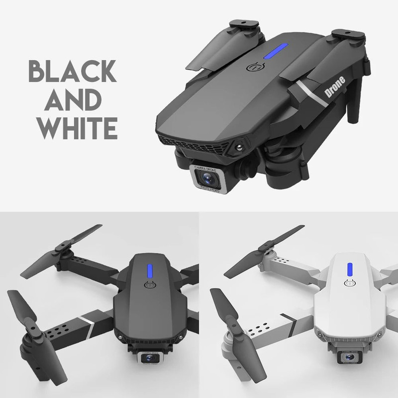 Professional 4K Drone With 1080P HD Camera Foldable RC Helicopter WIFI FPV Height Hold 14