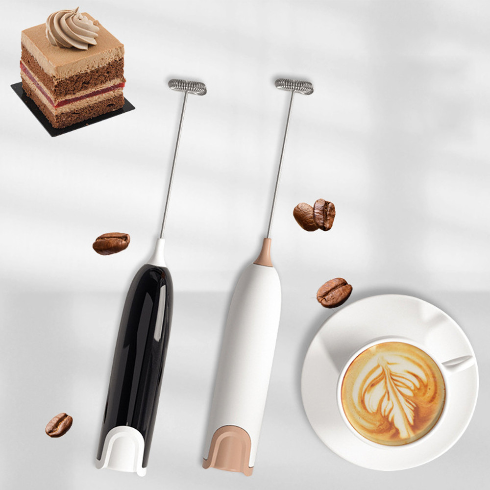 Mini Milk Frother & Egg Mixer Handheld Foam Maker for Lattes, Cappuccino, Hot Chocolate Essential Kitchen Gadget