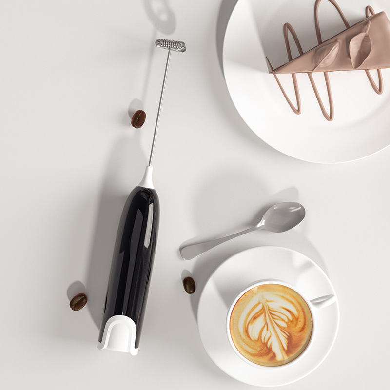 Mini Milk Frother & Egg Mixer Handheld Foam Maker for Lattes, Cappuccino, Hot Chocolate Essential Kitchen Gadget