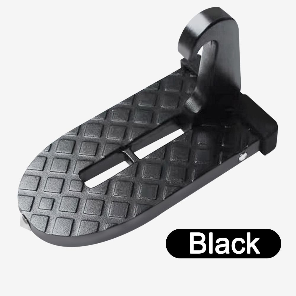 Foldable Car Roof Rack Step Universal Car Door Step With Latch Hook Aluminium Alloy Safety Hammer 7