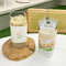 Square HeatResistant Coffee Glass Cup with Lid  Straw Transparent Milk Tea Juice Cups for Home B