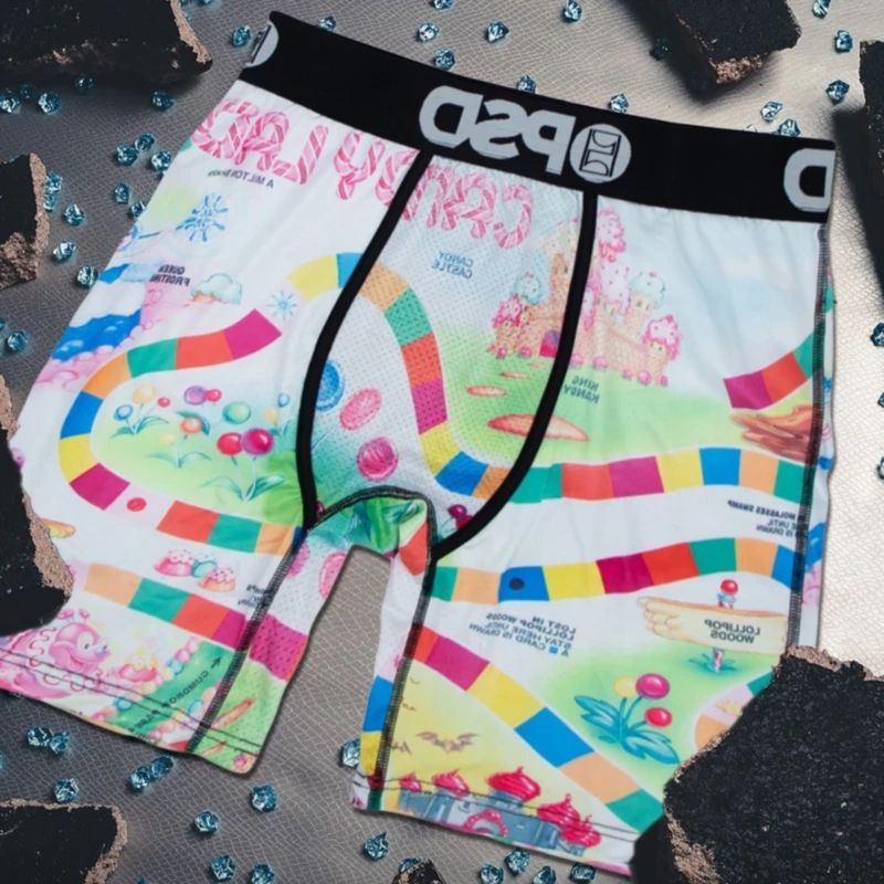 Sexy Men Boxer Underwear Plus Size Breathable Mens Boxershorts Fashion Printed Man Briefs Trunks