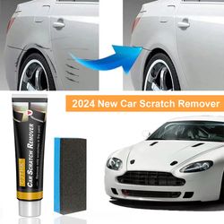 car scratch remover polish auto body grinding compound & anti scratch wax for paint care & scratches repair