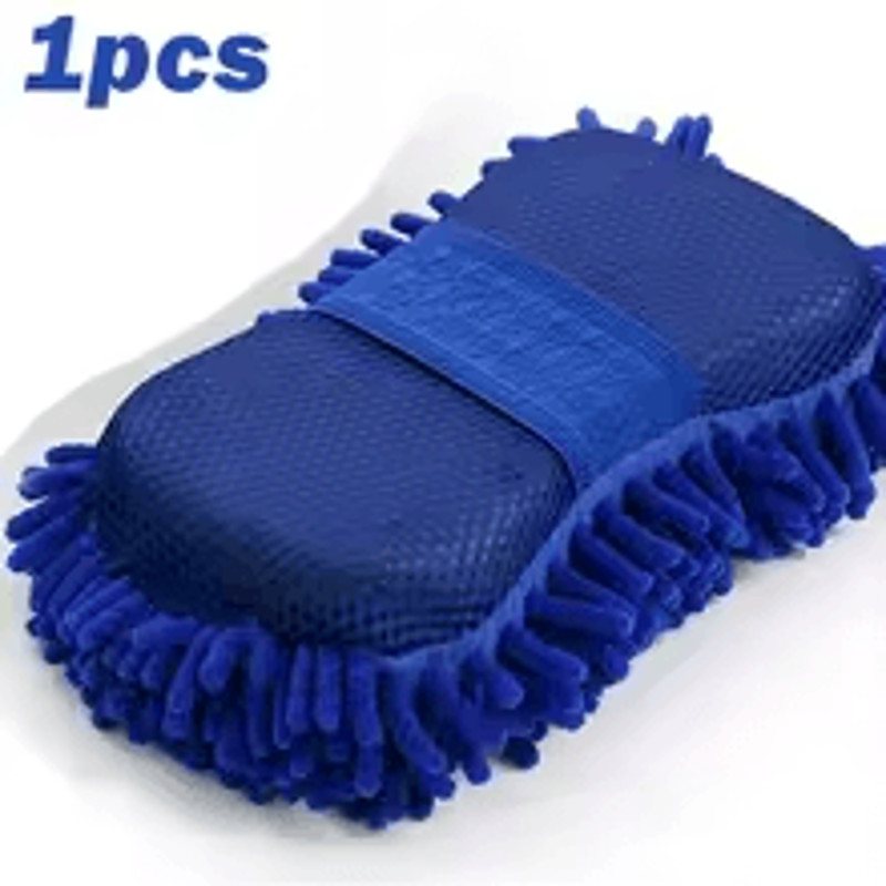 Premium Microfiber Car Cleaning Brush Glove Auto Washing Sponge Towel And Detailing Accessory 6