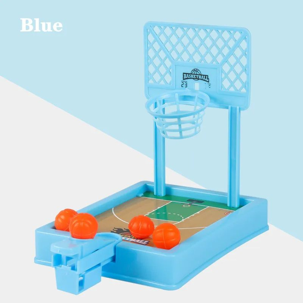 Mini Desktop Basketball Hoop Game Finger Shooting Machine For 2 Players Interactive Tabletop Sport  7