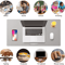 Leather Office Desk Mat Waterproof Computer Desk Pad Large Mouse Pad With NonSlip Base For Home O 0