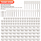 Premium Wool Buffing Pads  Polishing Wheel Set 129Piece  For Dremel Grinder  Rotary Tools 3