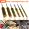 Hex Shank Brass Bore Cleaning Brushe For Power Drill Wire Brushes For Rust Removal And Polishing An 6