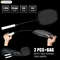 Professional Carbon Fiber Badminton Racket Set Max 30LBS Ultra Light 6U 75g Full Badminton Gear Wit