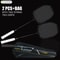 Professional Carbon Fiber Badminton Racket Set Max 30LBS Ultra Light 6U 75g Full Badminton Gear Wit